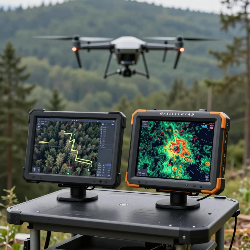 UAV photogrammetry and forest canopy mapping