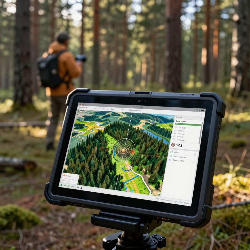 GIS data collection and forest management information systems