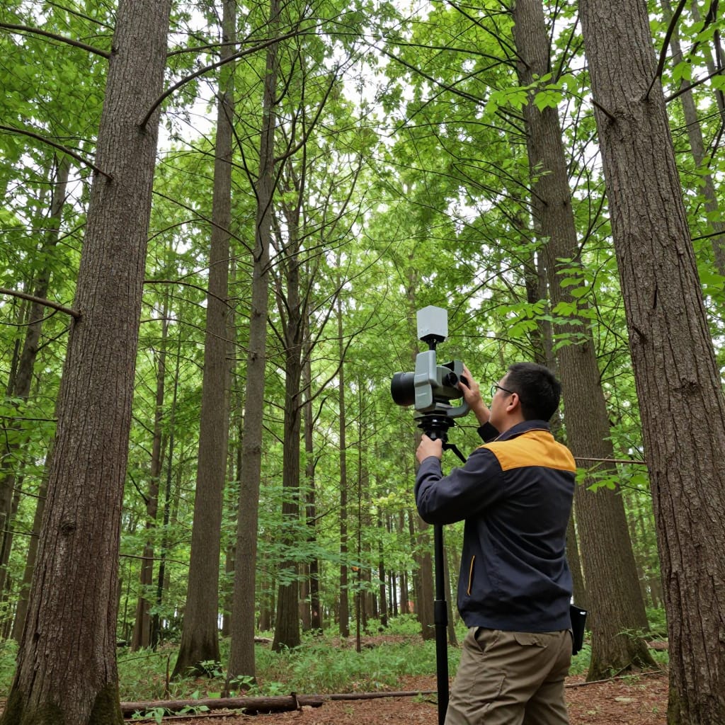 3D forest structure mapping with LiDAR + RTK